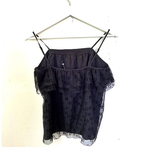 J. Crew Flutter Lace Tank Cami Women's Size XS G8413 - Picture 8 of 9